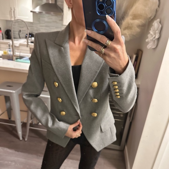 Balmain iconic grey blazer✨ - Picture 2 of 10